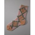 画像1: Eine Lilie Flower Lace socks  (1)