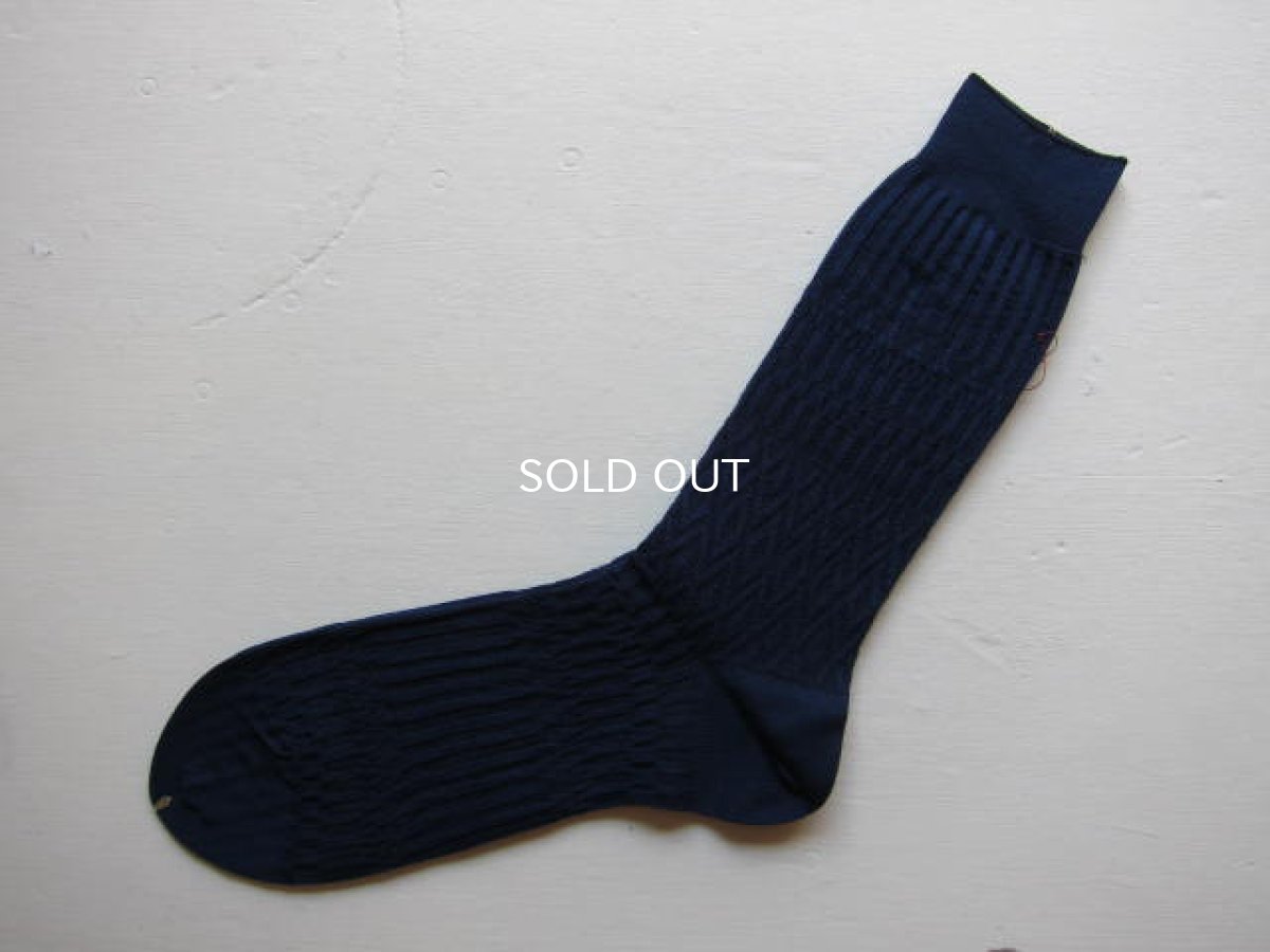 画像2: ayame' Basket lunch 1 socks ソリッドカラー(men's) (2)