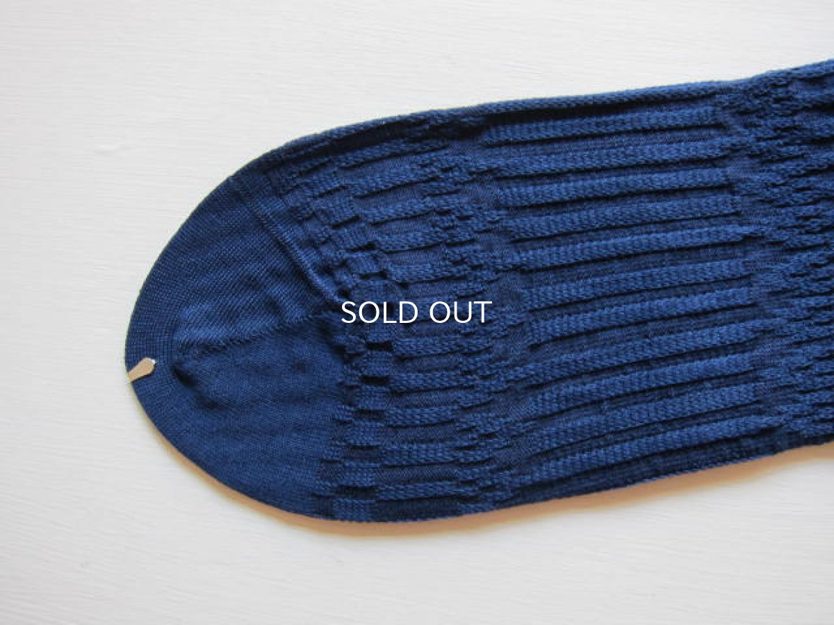 画像3: ayame' Basket lunch 1 socks ソリッドカラー(men's) (3)