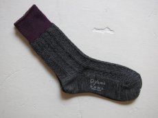 画像1: ayame' クロッシェ編みsocks (women) (1)