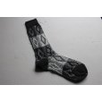 画像1: ayame' デコボコスラブ socks (men's) (1)