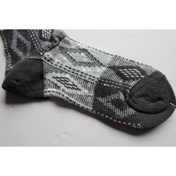 画像3: ayame' デコボコスラブ socks (men's)