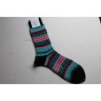 画像1: ayame' ギザギザノコギリ socks (men's) (1)