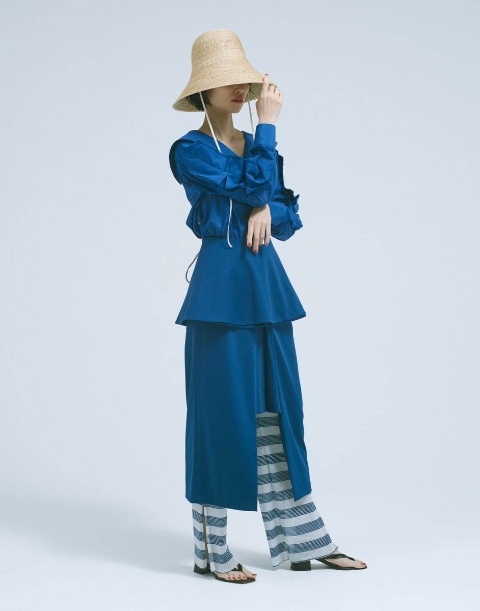 画像6: Jens ドレープジャージーSKIRT (6)