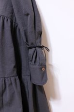 画像3: the last flower of the afternoon 残る雨痕 tiered midi dress (3)