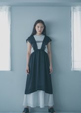 画像4: YUKI SHIMANE 2Way Long apron dress (4)
