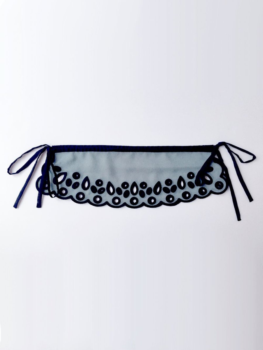 画像2: YUKI SHIMANE Embroidery Lace collar (2)