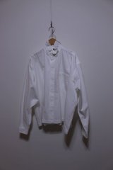 NATIVE VILLAGE Frill stand over shirt