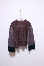 画像6: YUKI SHIMANE Tam yarn Hand knit Sweater (6)