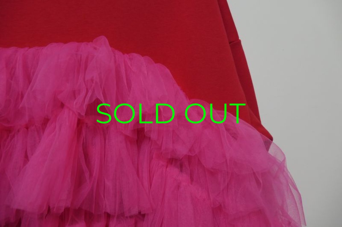 画像2: VIVIANO Ruffle layered Sweat shirt (2)