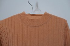 画像2: YUKI SHIMANE Two-Tone Rib knit top (2)