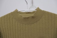 画像2: YUKI SHIMANE Two-Tone Rib knit top (2)