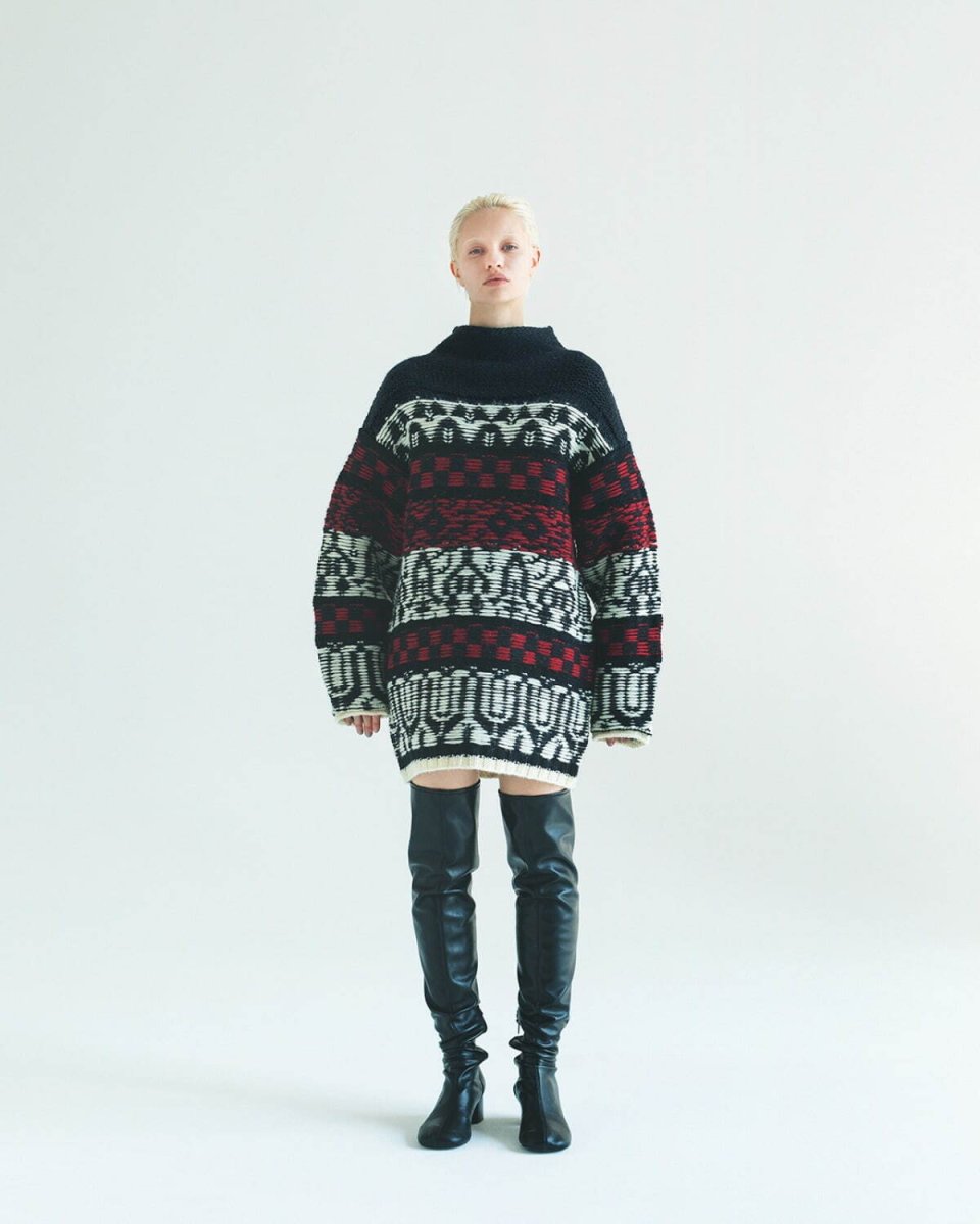 画像1: venit NORDIC JAQUARD KNIT (1)
