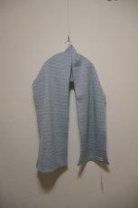 画像1: YUKI SHIMANE Mohair Jacquard knit Scarf (1)