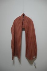 画像1: YUKI SHIMANE Mohair Jacquard knit Scarf (1)