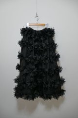 DREAM sister Jane Donna Ruffle Flower Midi Skirt
