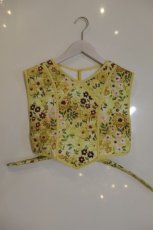 画像1: DECO depuis 1985 FLOWER QUILT VEST (1)