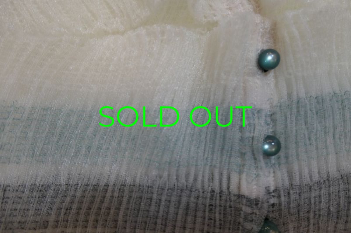 画像2: YUKI SHIMANE Shirring Border knit Bustier (2)