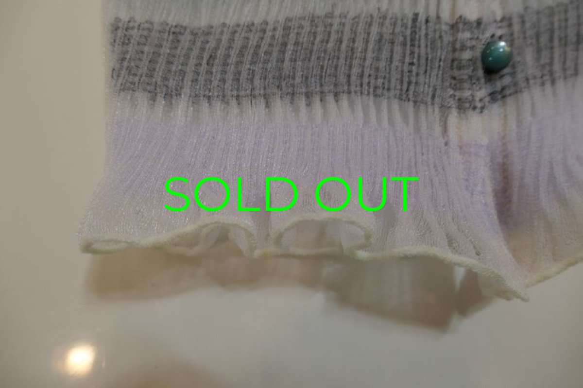 画像3: YUKI SHIMANE Shirring Border knit Bustier (3)