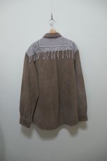 画像4: YEAH RIGHT!! BANDANA FRINGE FAKE SUEDE SH (4)