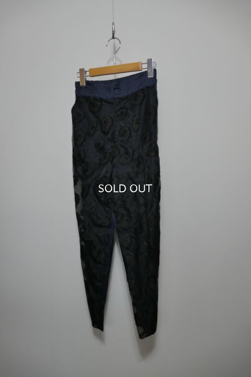 画像1: VLADIMIR KARALEEV LACE PANTS (1)