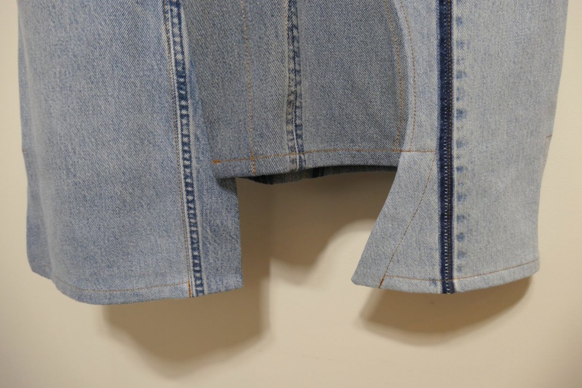 画像6: masao shimizu 再構築デニムスカート (6)