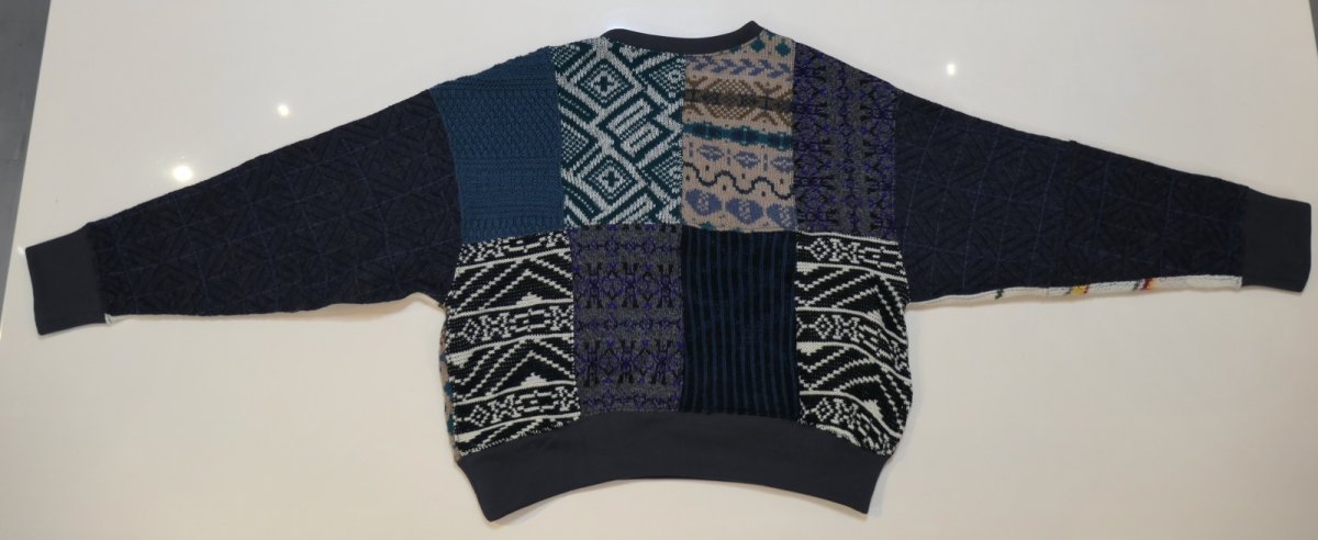 画像4: YEAH RIGHT!! SWITCHING KNIT PULL OVER (4)