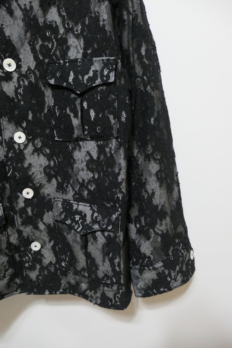 画像3: VIVIANO Double Lace Gardener Jacket (3)