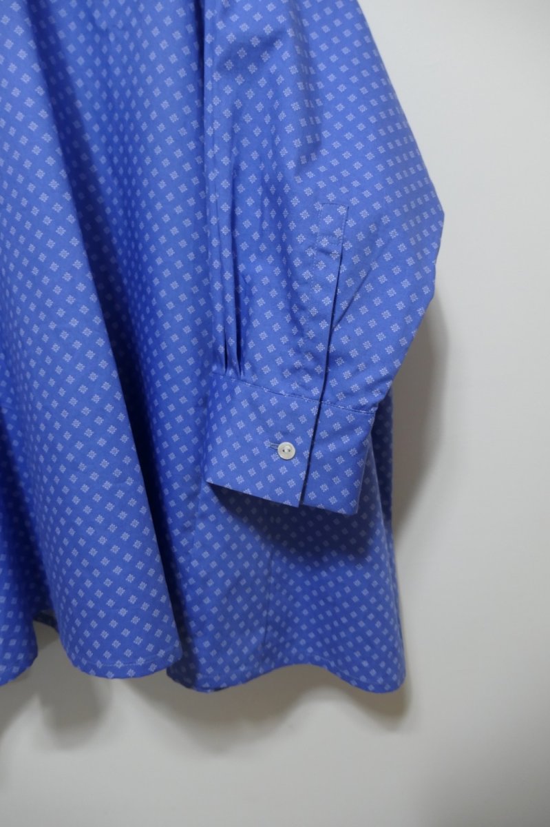 画像3: the last flower of the afternoon Back open rectangle blouse (3)