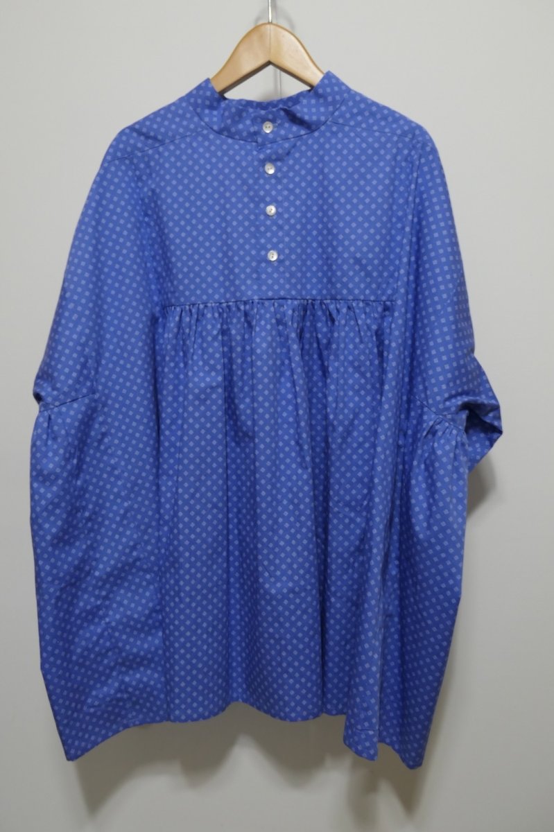 画像4: the last flower of the afternoon Back open rectangle blouse (4)