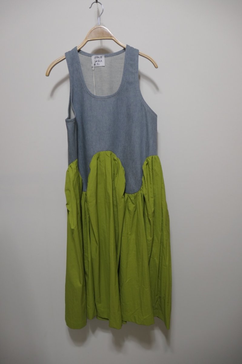 画像1: Nancy stellasoto ARCHED TANK DRESS  (1)