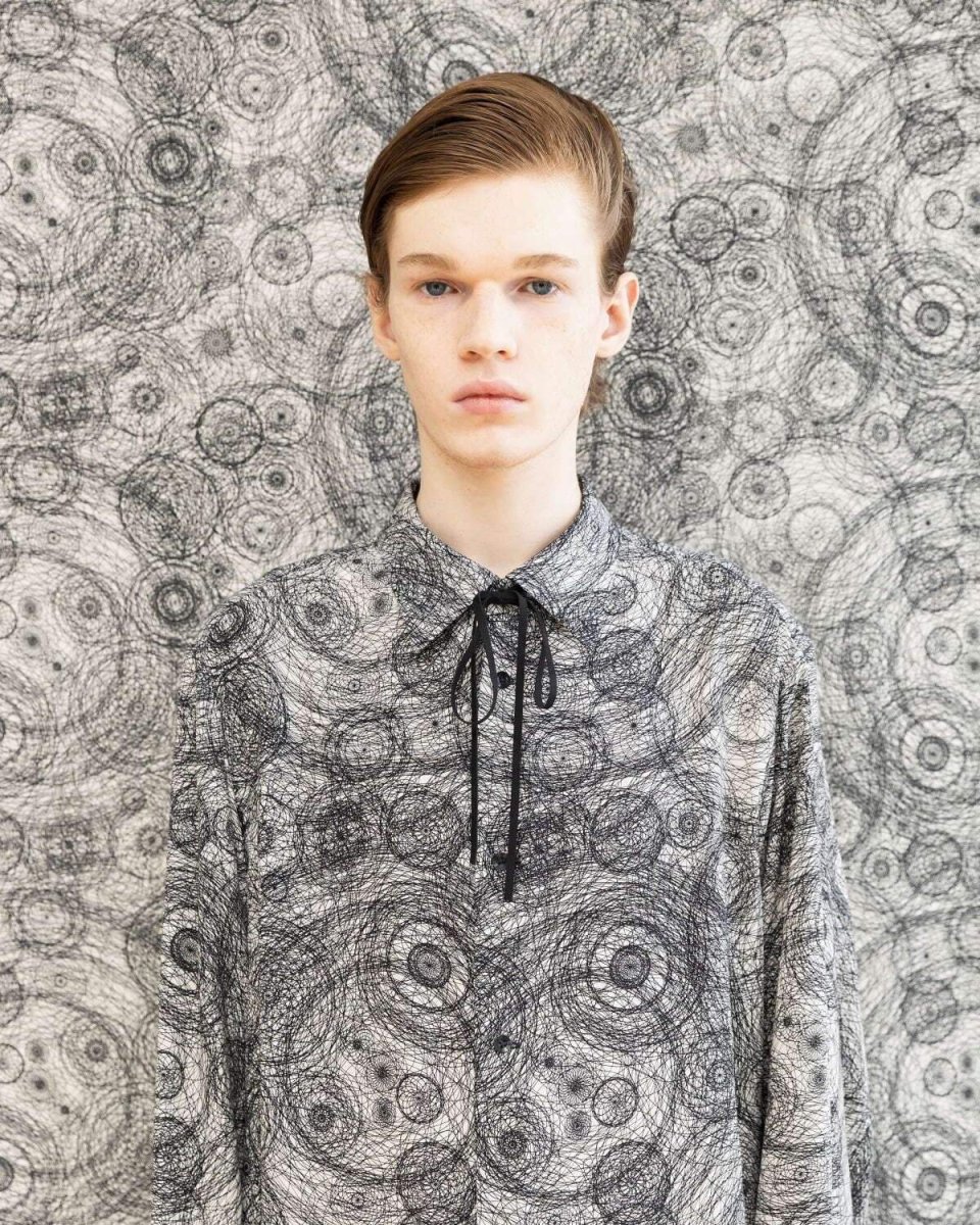 画像6: ETHOSENS Printed shirt (6)