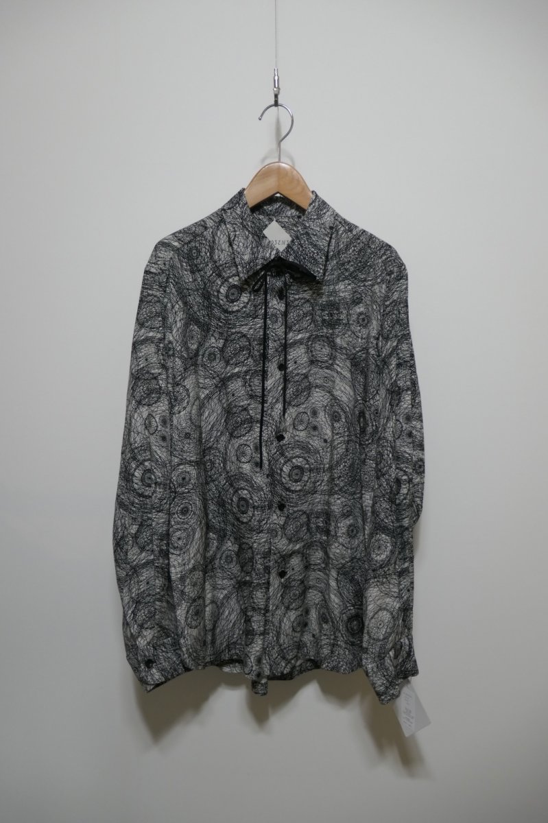 画像1: ETHOSENS Printed shirt (1)