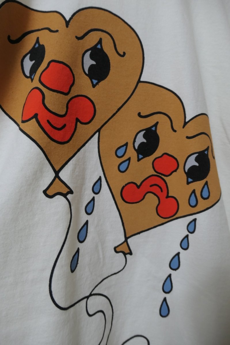 画像2: Nancy stellasoto HAPPY SAD FACE TEE SHIRT DRESS (2)