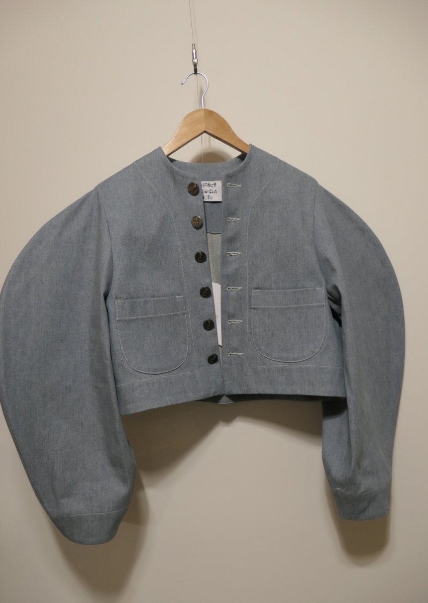 画像1: Nancy stellasoto ORGANIC DENIM JACKET (1)