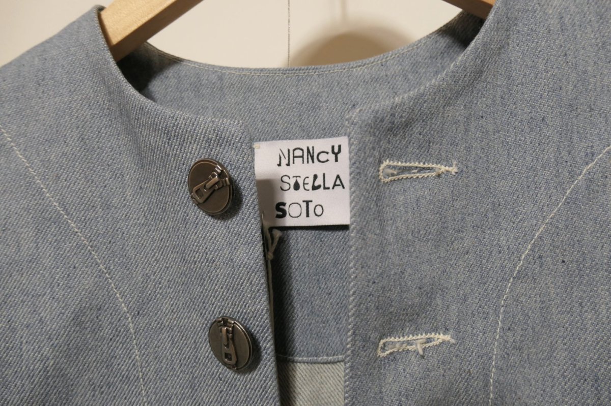 画像2: Nancy stellasoto ORGANIC DENIM JACKET (2)