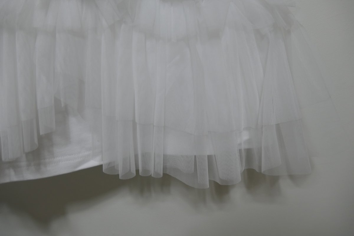 画像3: VIVIANO  Tulle Sleeveless T-Shirt (3)