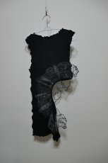 画像1: DECO depuis1985　SIDE HOLE LACE TOPS (1)