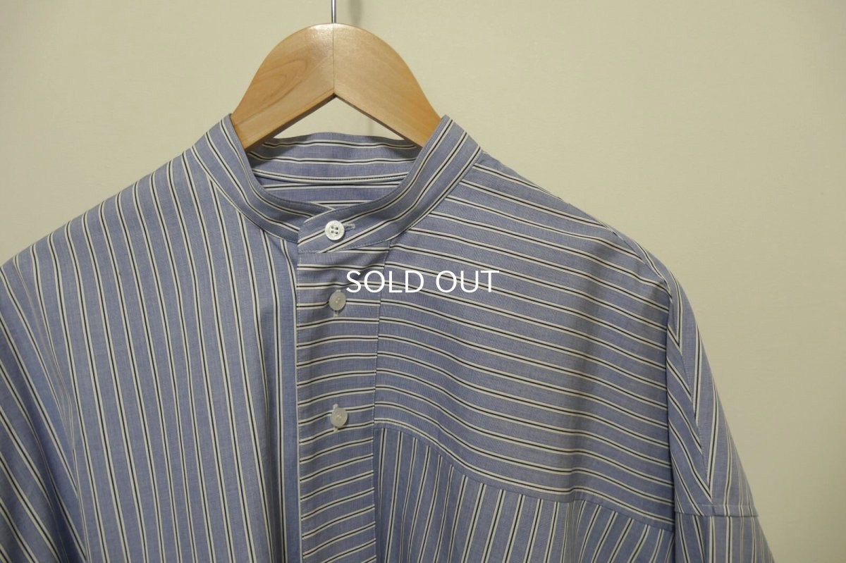 画像2: tactor big gathered line shirt (2)