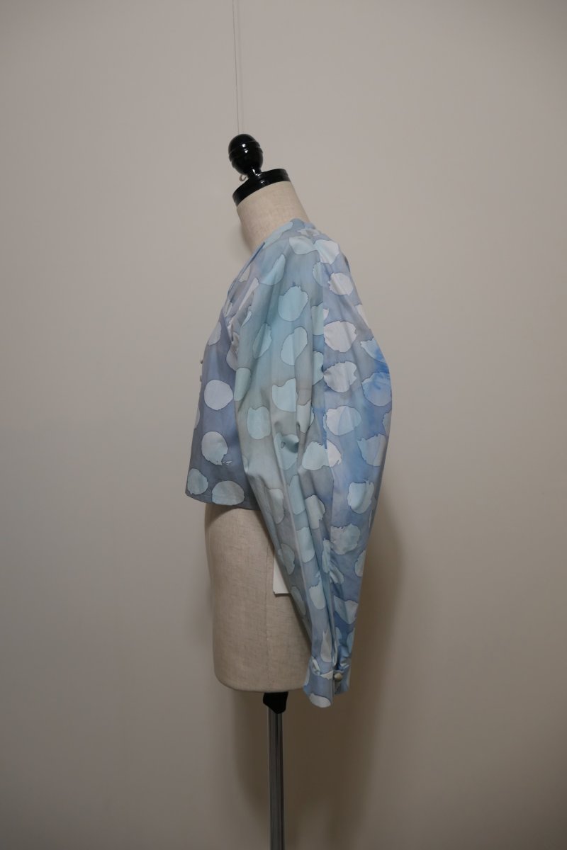 画像3: YUI MATSUDA オーガンジーパーツギャザーブラウス (3)