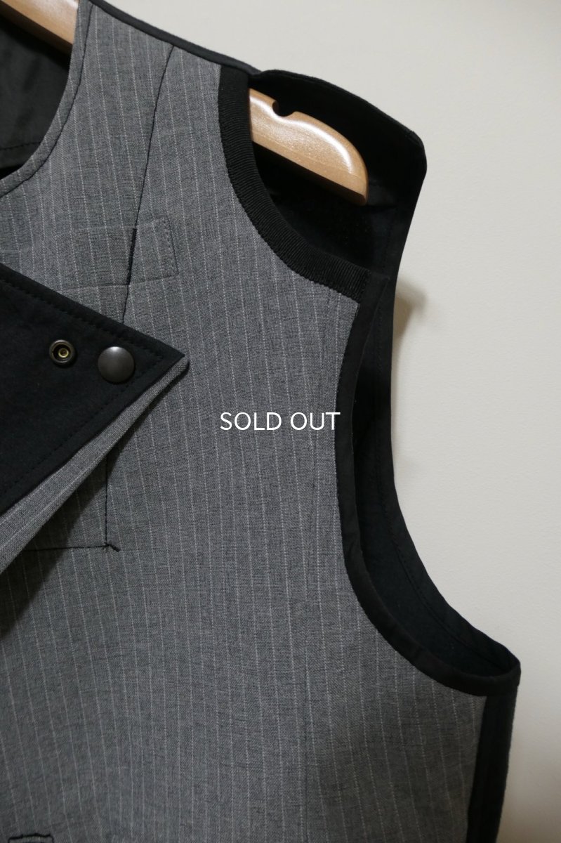 画像8: masao shimizu DOCKING VEST(OLD JACKET) (8)