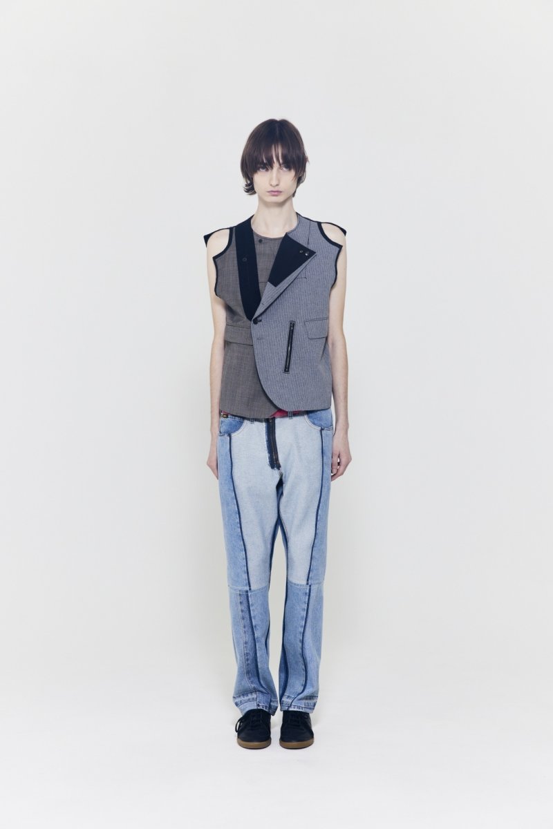 画像12: masao shimizu DOCKING VEST(OLD JACKET) (12)