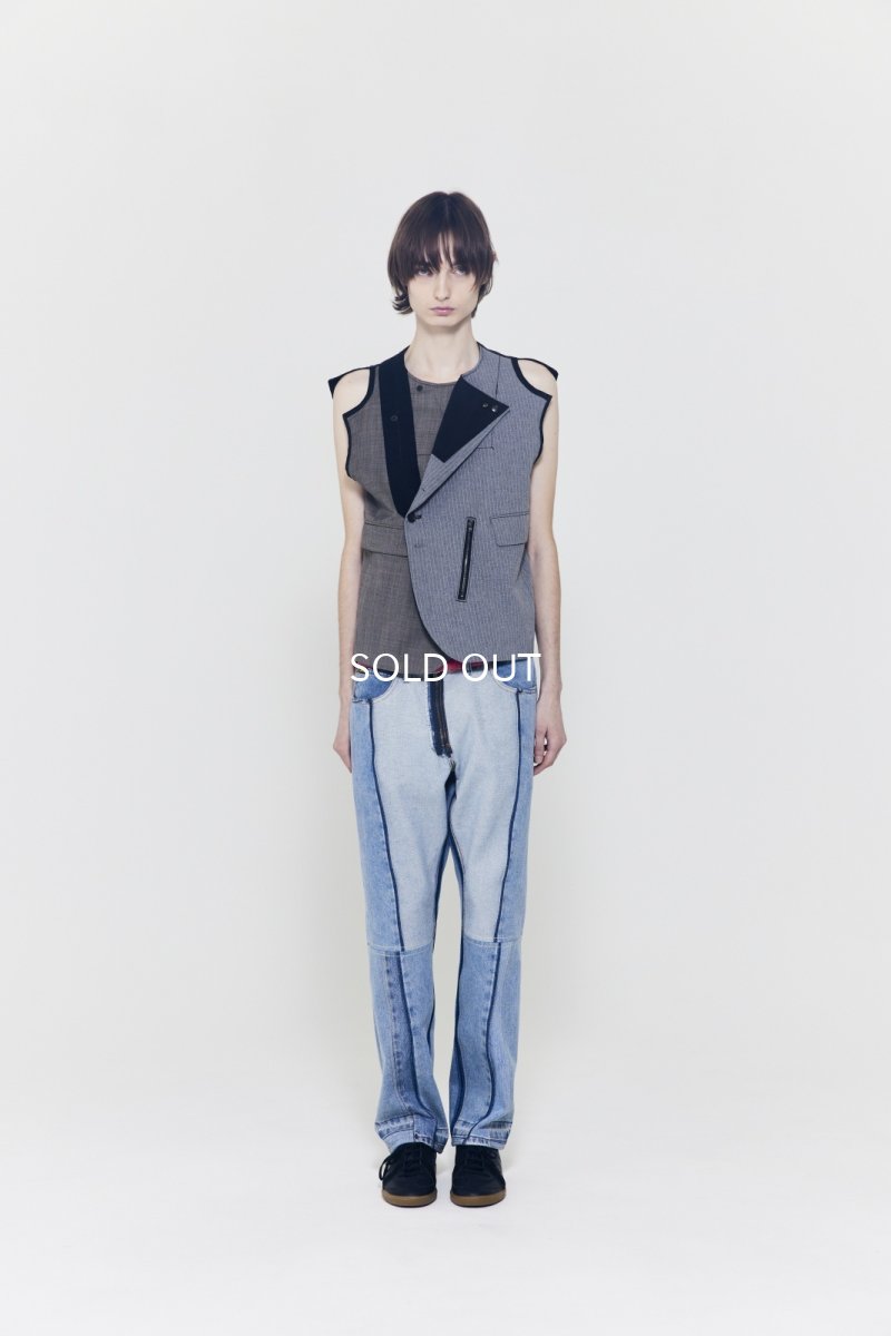 画像12: masao shimizu DOCKING VEST(OLD JACKET) (12)