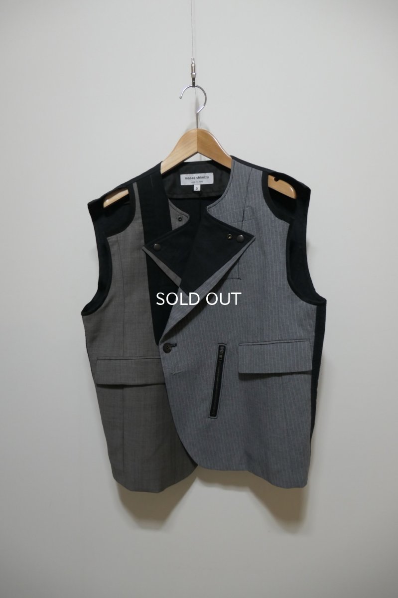 画像7: masao shimizu DOCKING VEST(OLD JACKET) (7)