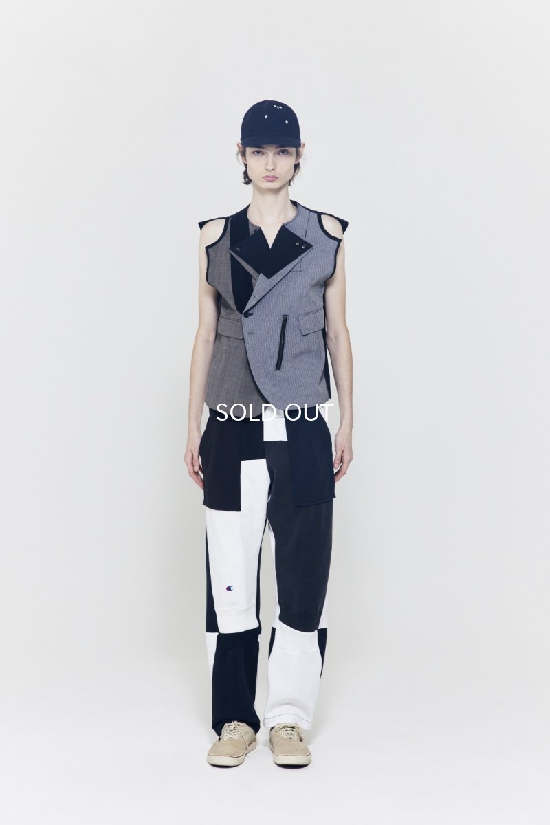 画像13: masao shimizu DOCKING VEST(OLD JACKET) (13)