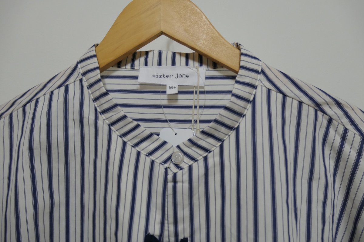 画像2: Sister Jane Howard Stripe Bow Shirt (2)