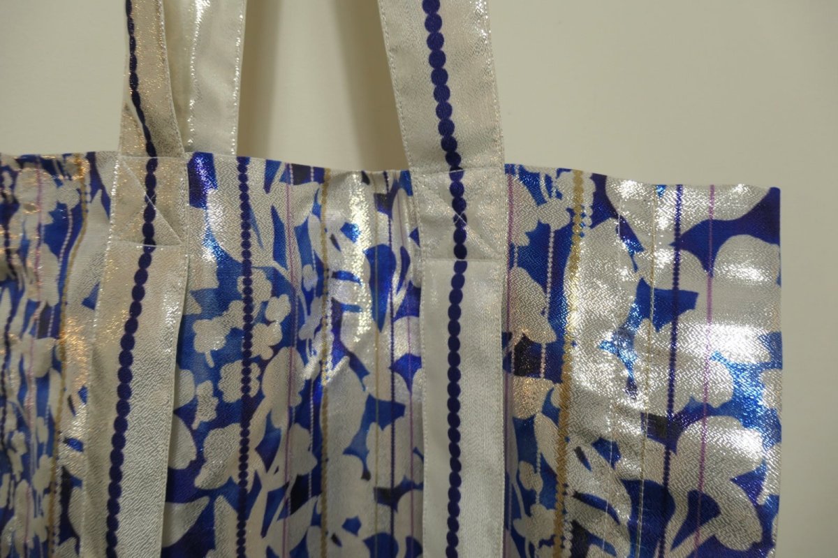 画像2: tactor quiet floral lame bag (2)