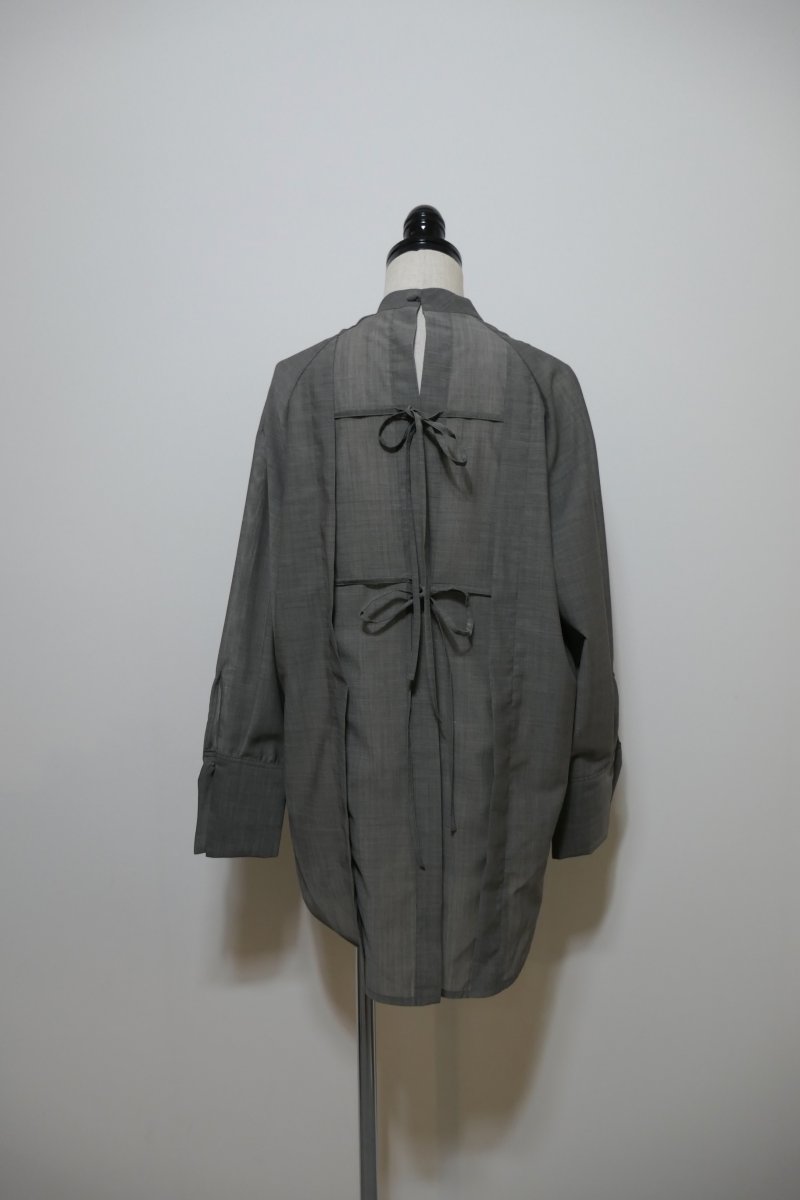 画像6: the last flower of the afternoon Back-open blouse (6)