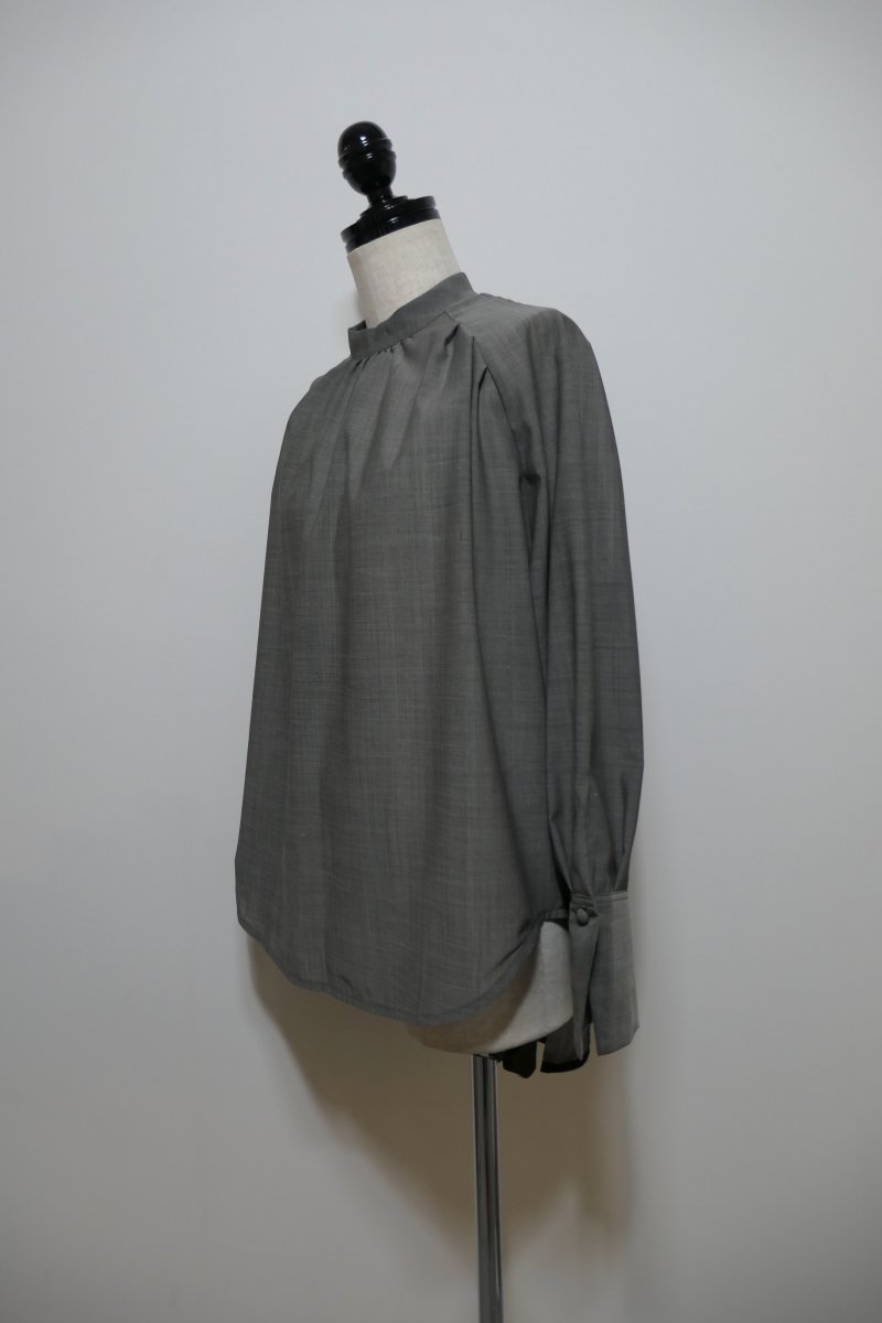 画像3: the last flower of the afternoon Back-open blouse (3)