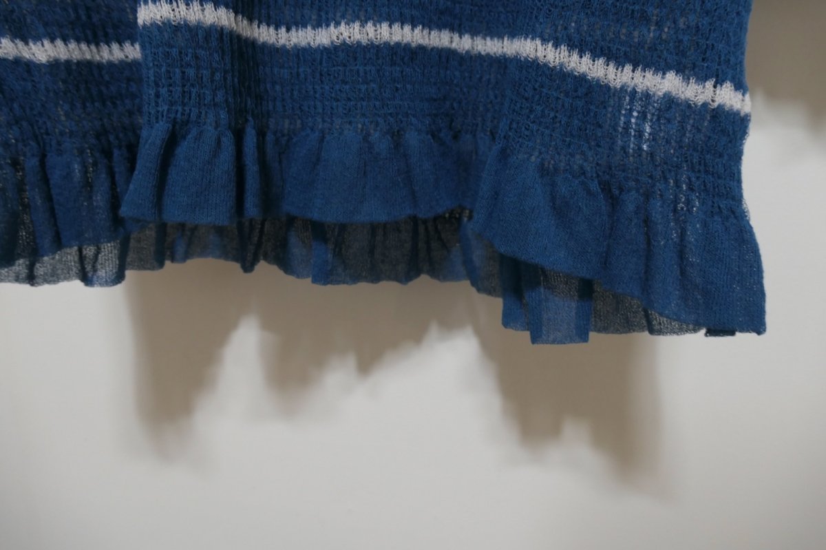 画像3: YUKI SHIMANE Border Knit Wide top (3)